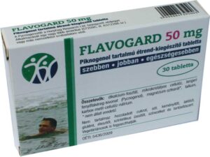 Flavogard 50 mg Pycnogenol tartalmú tabletta